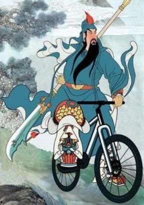 关羽骑摩托爆料视频播放,揭秘历史名将的现代生活  第1张